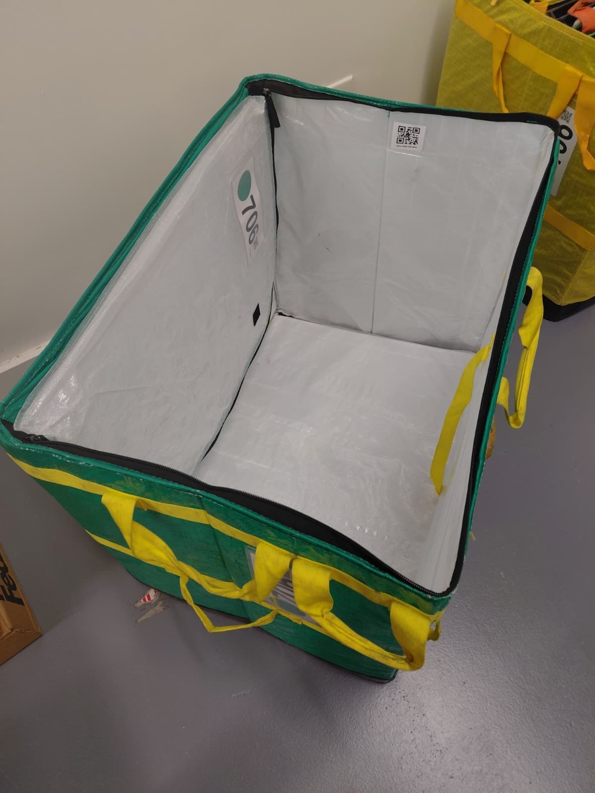 Amazon Courier Large Delivery Bag 28x23x20 | Heavy Duty Storage Tote Carrier