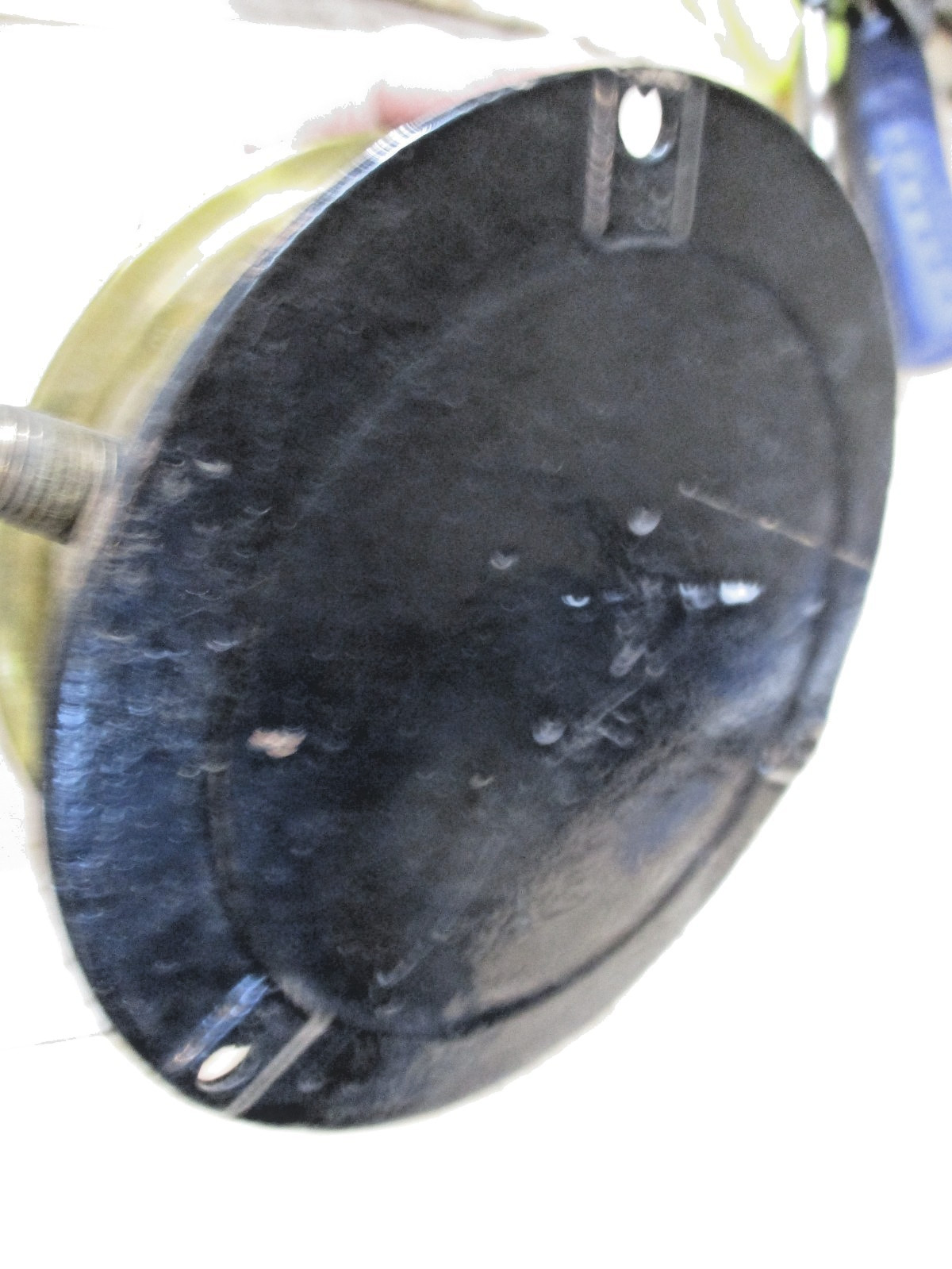 Vintage Ashcroft Mfg. Co. 6" Brass Gauge, Glass Face 0-200, Reg- 4/12/1898