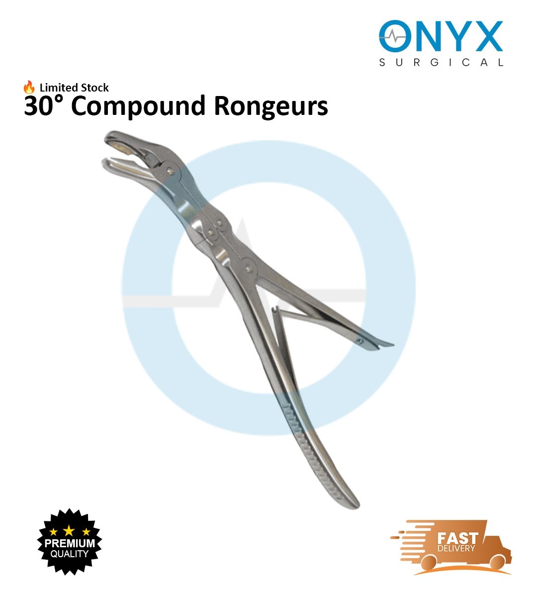 30° Compound Rongeurs Equine Dental