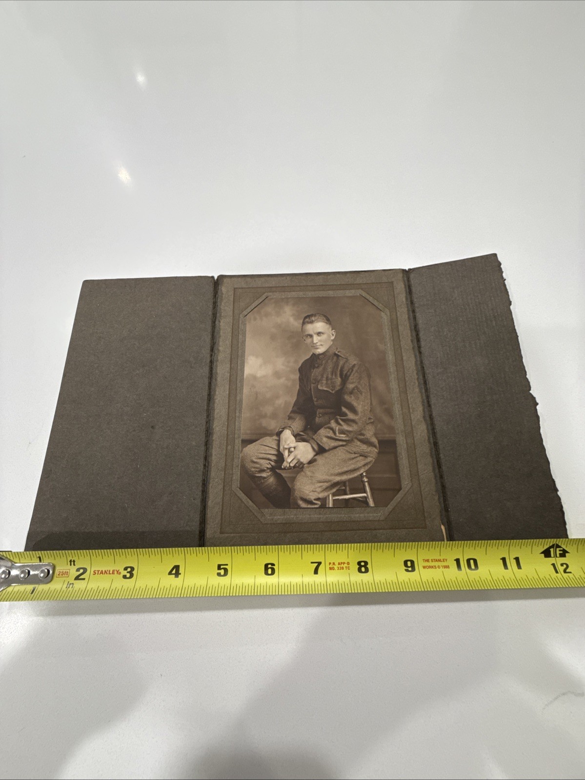 WWI Studio Photo, 360th infantry regiment, 90th Infantry Divsion