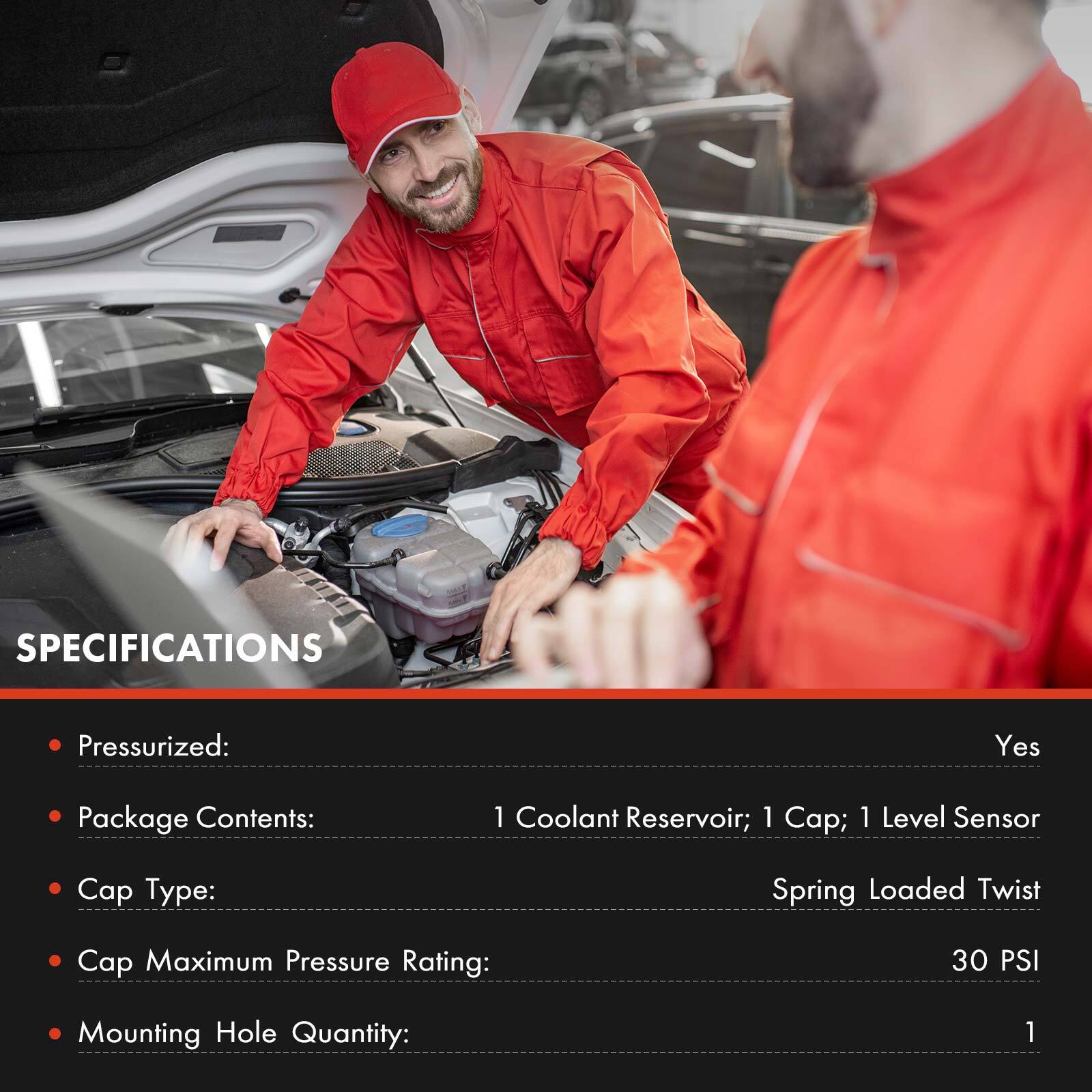 Overflow Coolant Reservoir Expansion tank with Sensor & Cap for BMW E46 E83 E53