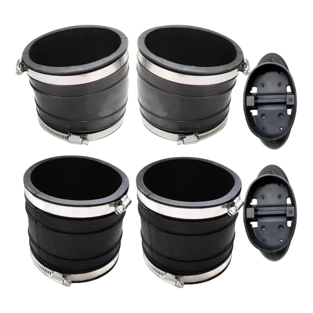 32‑14358T Y Pipe Exhaust Bellow Hose Kit 32-44348T Mercruiser V6 V8 Engines