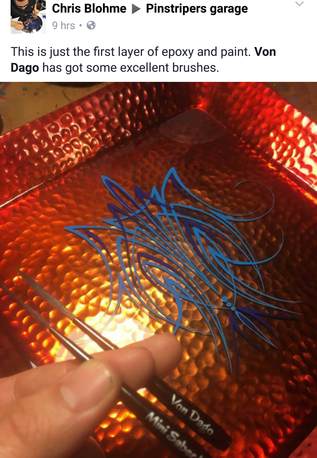 # 00 Mack - Von Dago SYNTHETIC HAIR Scrolling / Pinstriping Brush