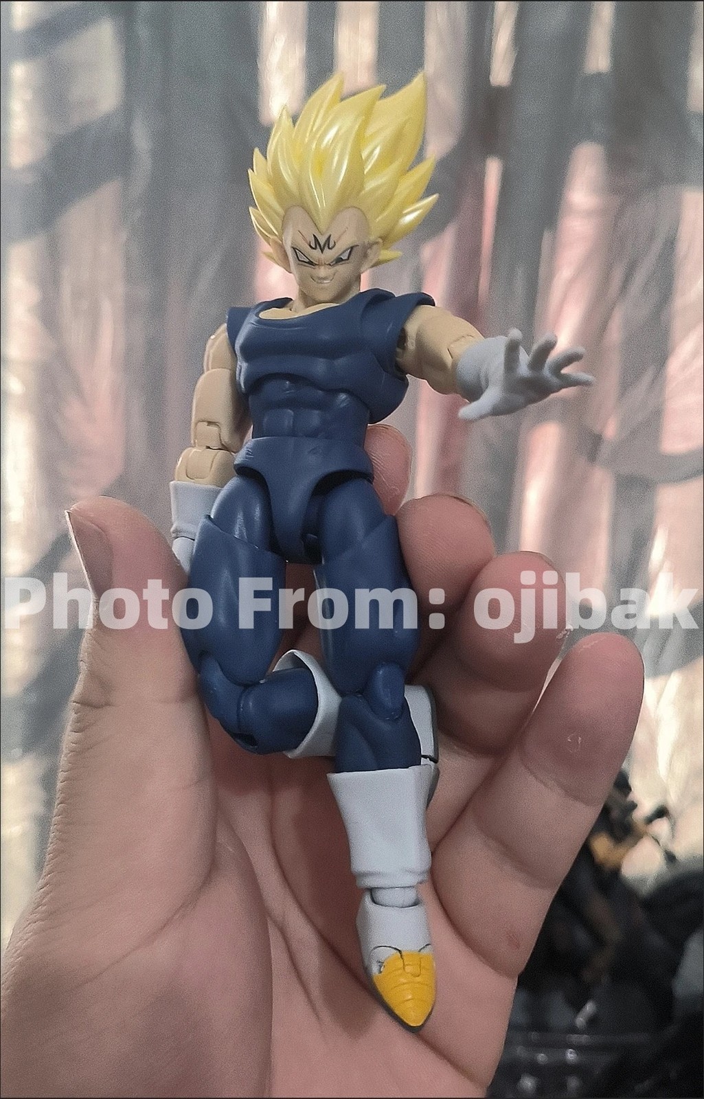 Black Hole & TK Toys Majin Vegeta Blue SOLEMN VALOR (Version A) Action Figure