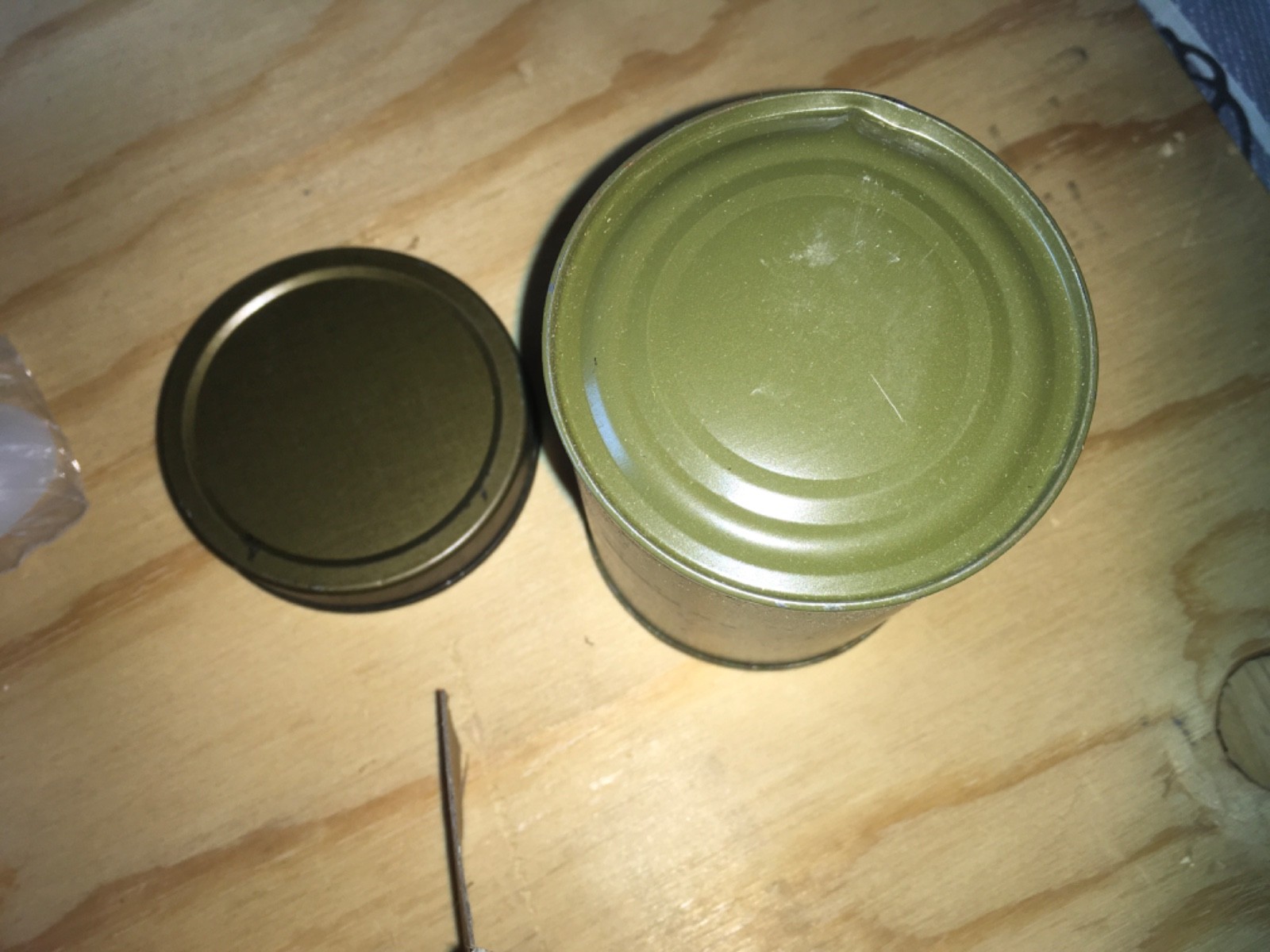 Vtg US MILITARY Meal Combat Individual B-1 Unit C RATION Pork Slices With Juices