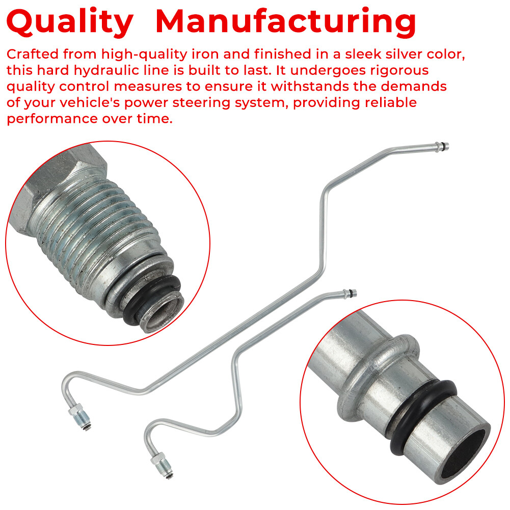 Power Steering Rack and Pinion Hydraulic Line For 2007 Escalade Yukon Tahoe USA