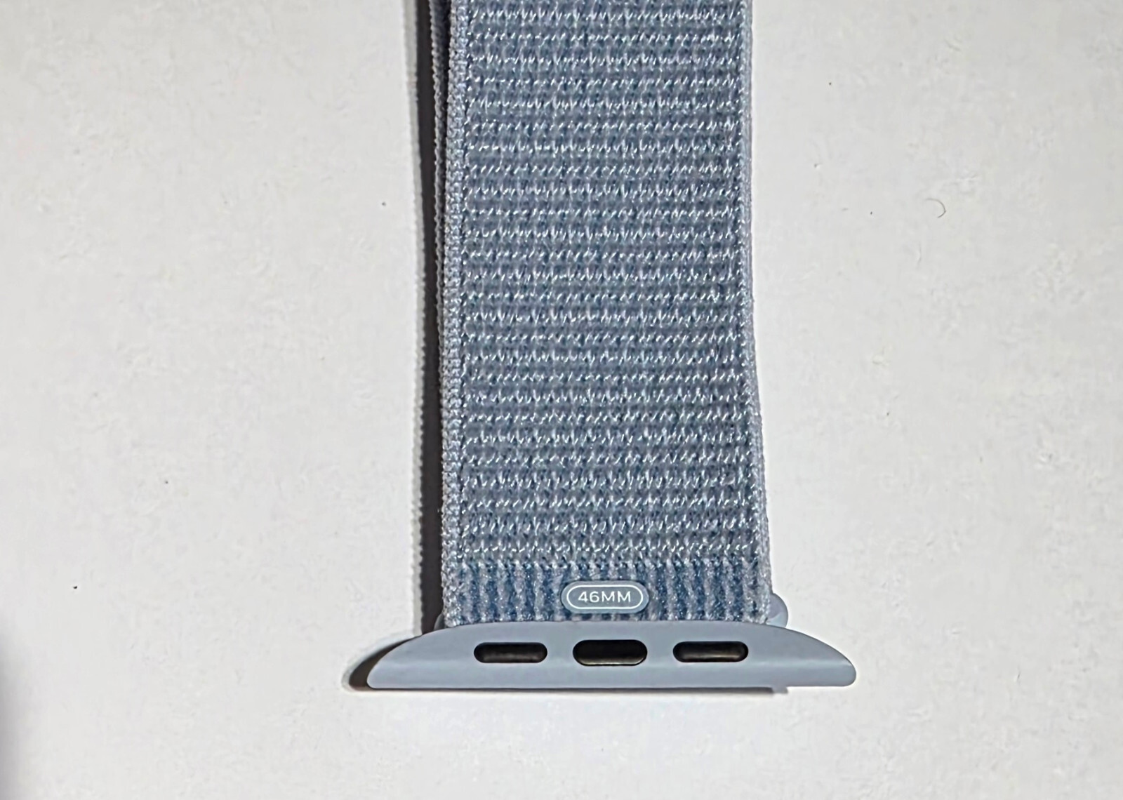 Unused OEM Blue Cloud Apple Watch Sport Loop Band 46mm MXL53AM/A in Bulk Pkg