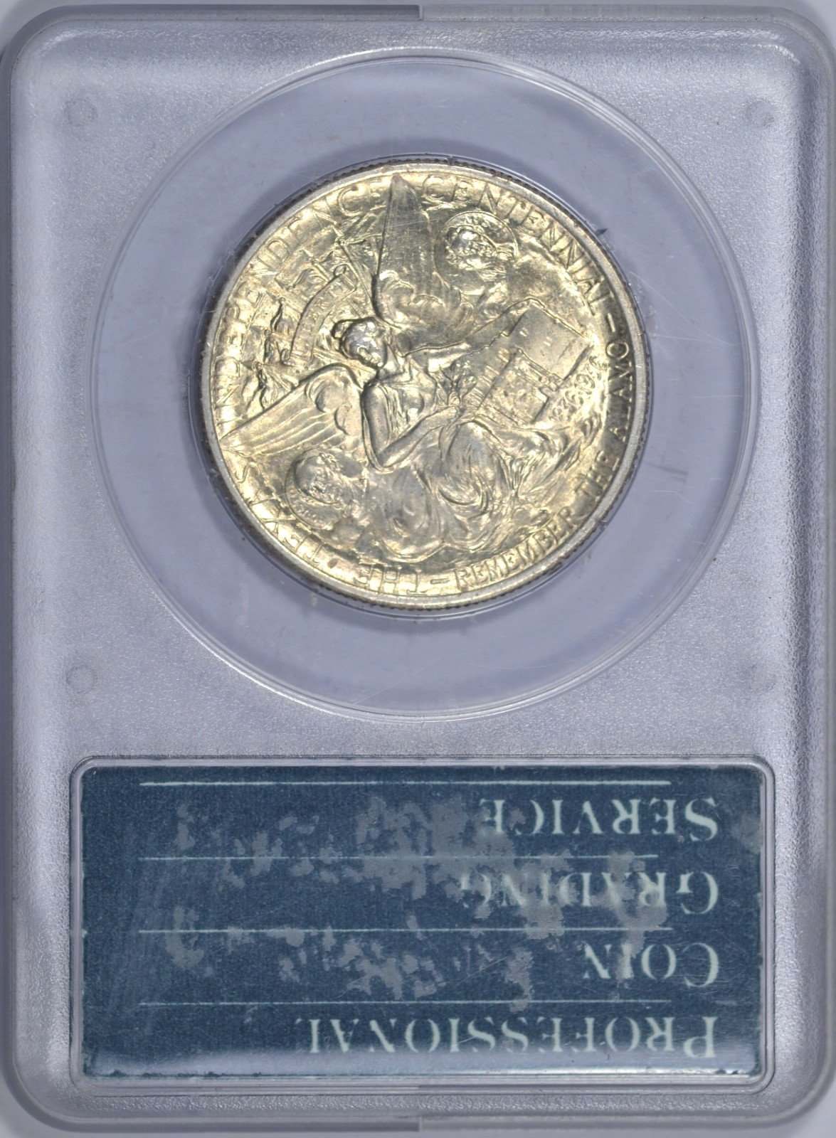 1934 TEXAS HALF DOLLAR PCGS MS65 OGH RATTLER