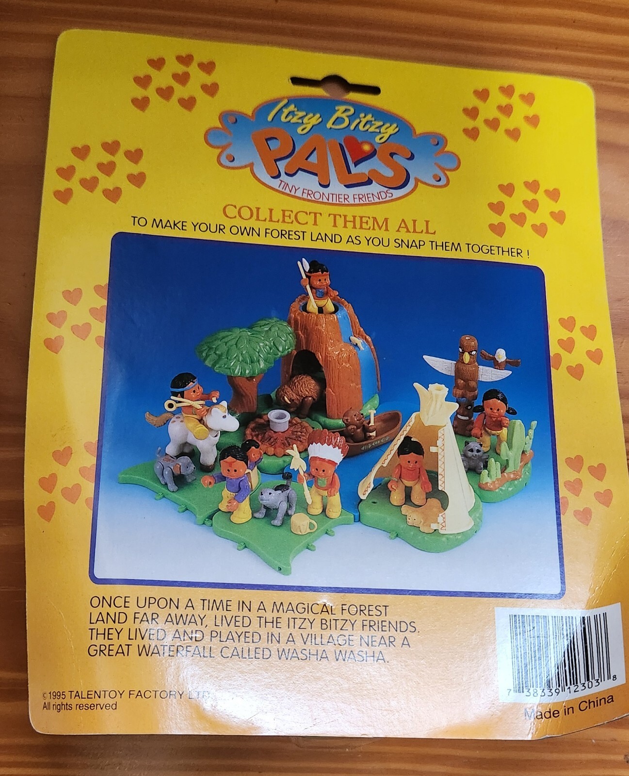 Itzy Bitzy Pals Tiny Frontier Friends 2 diff NEW SEALED packs VTG 1995 Talentoy.