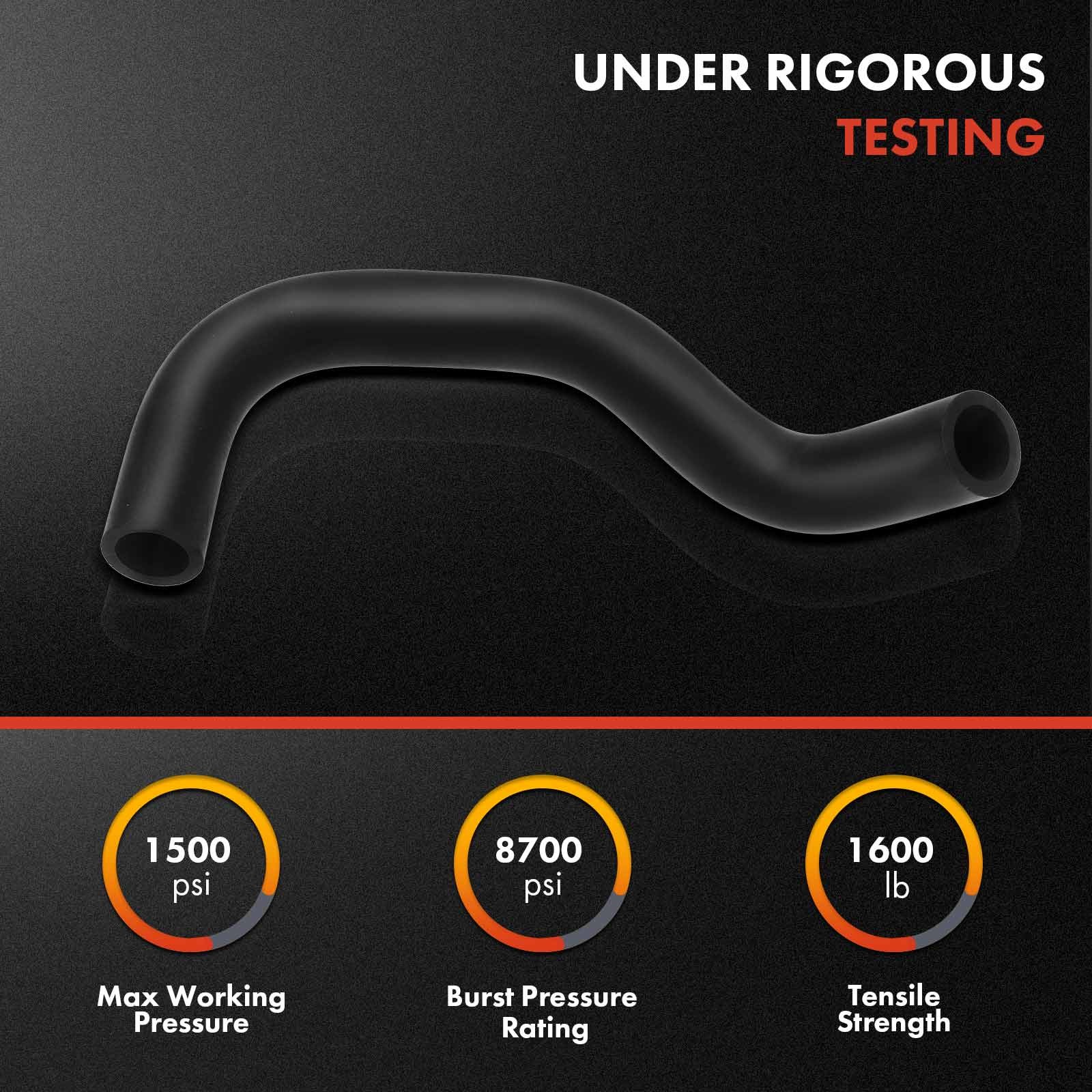 2x Power Steering Return + Reservoir Line Hose Assy for Honda Accord Crosstour