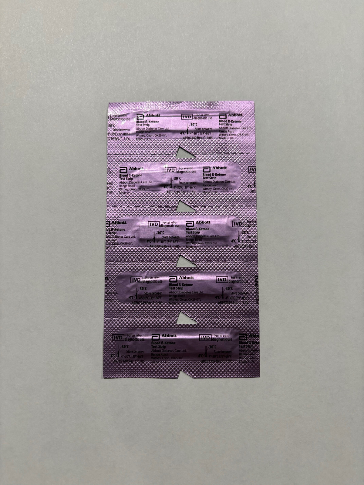 100 Blood Ketone Test Strips, Precision Xtra - Compatible Exp 08/31/2026