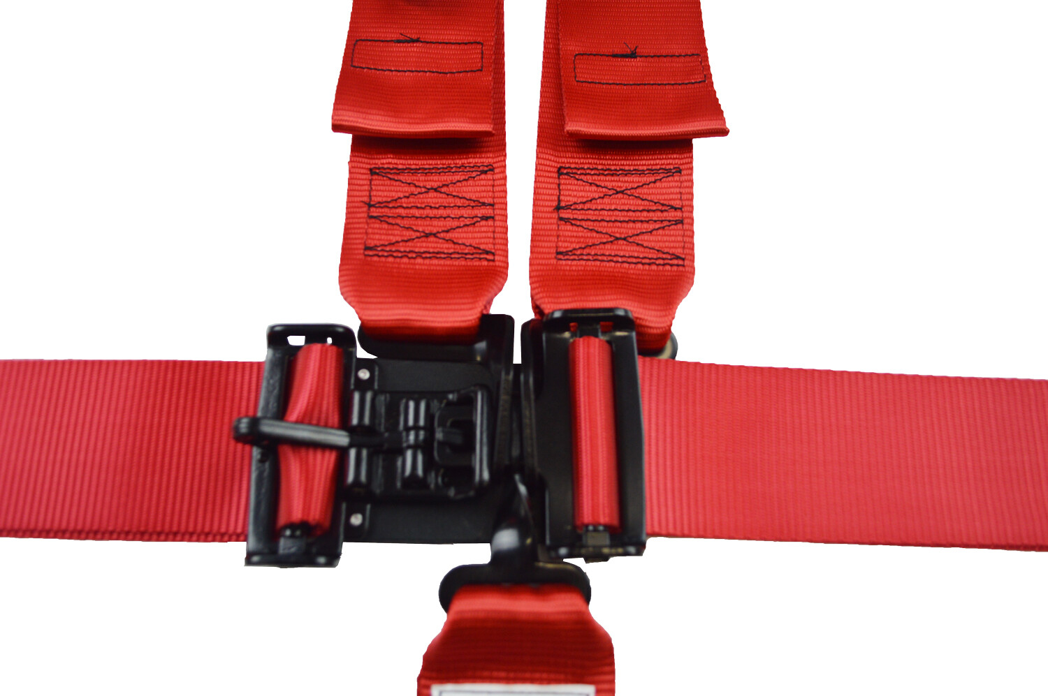 IHRA APPROVED SFI 16.1 RED RACING HARNESS LATCH & LINK V ROLL BAR MOUNT