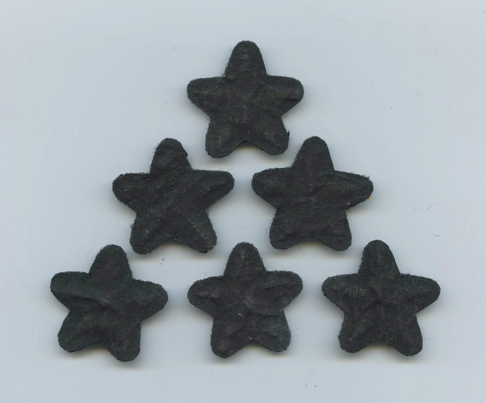 U.S. Civil War CONFEDERATE OFFICER Rank Insignia Badges TOP QUALITY Set of Six