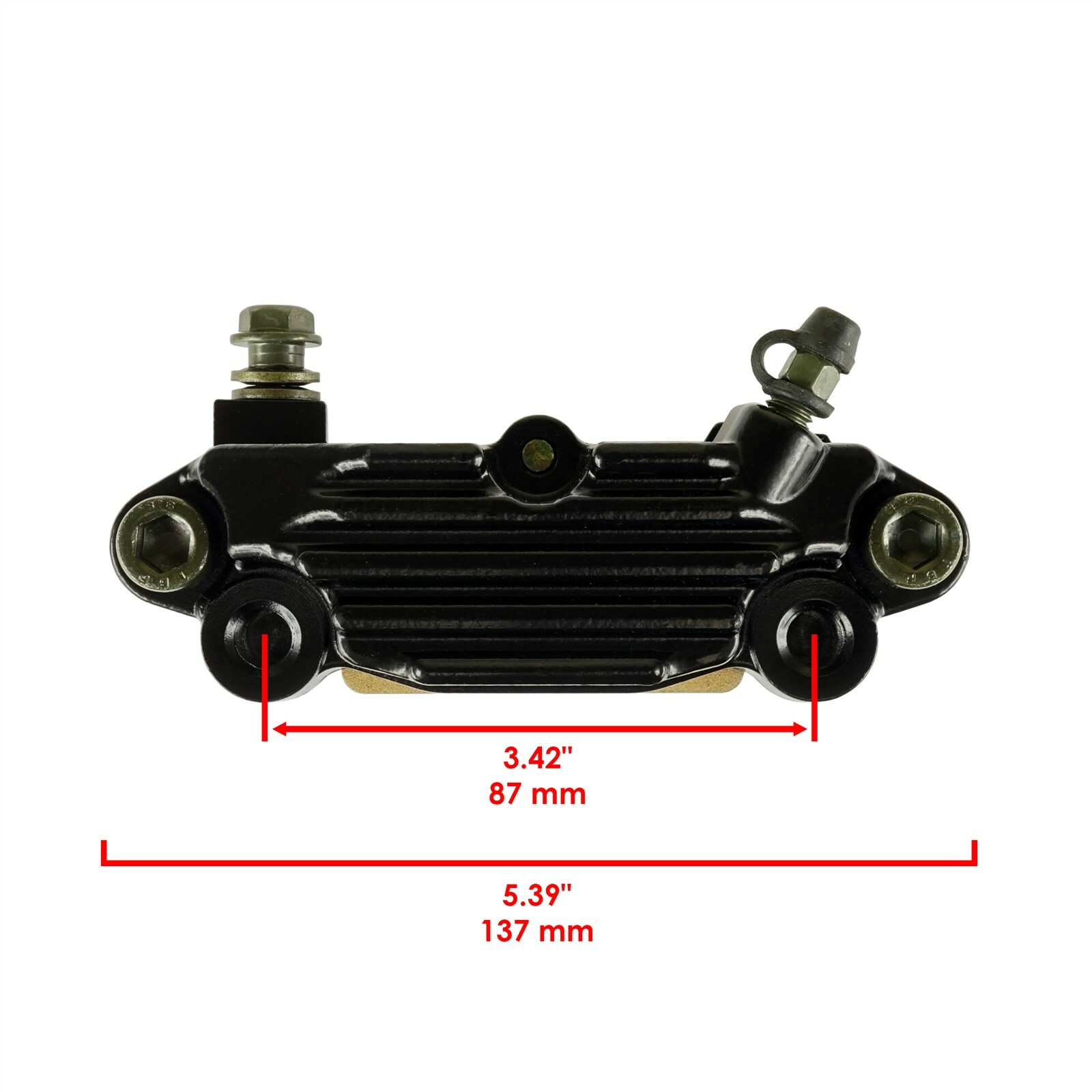 Fits Yamaha Grizzly 660 Front Rear Brake Caliper w/ Disc Pad YFM660F 4X4 2003-08
