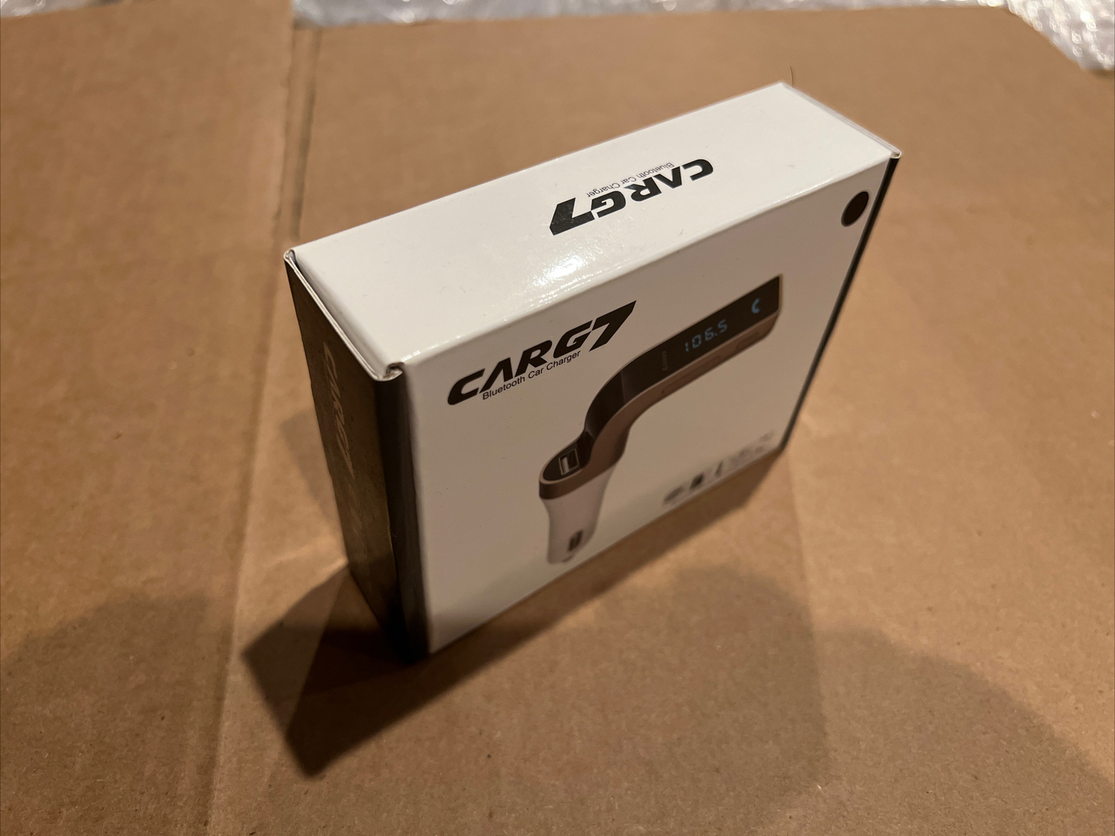 CARG7 Bluetooth Car Kit FM Transmitter MP3 Music Player SD USB Charger