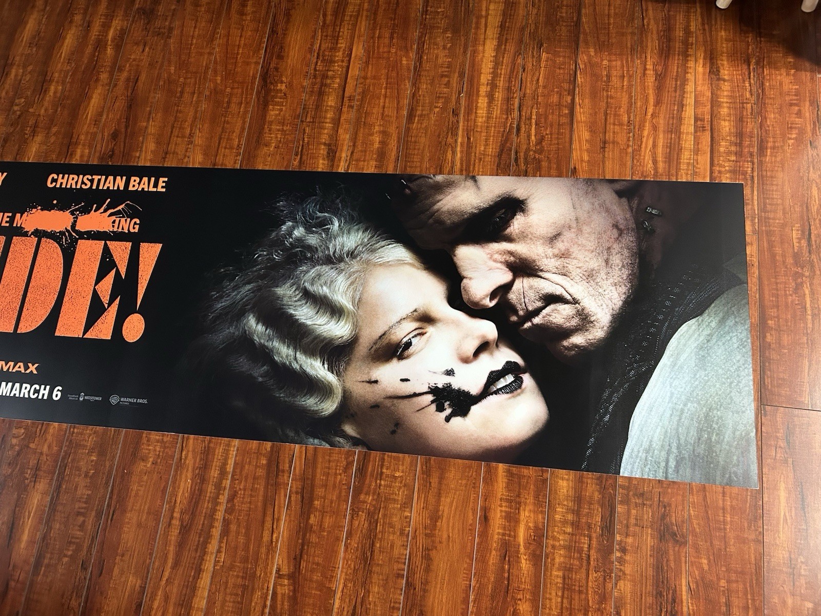 The Bride 2026 Dr.Frankenstein Horror/Sci-fi Film BUS BENCH MOVIE POSTER