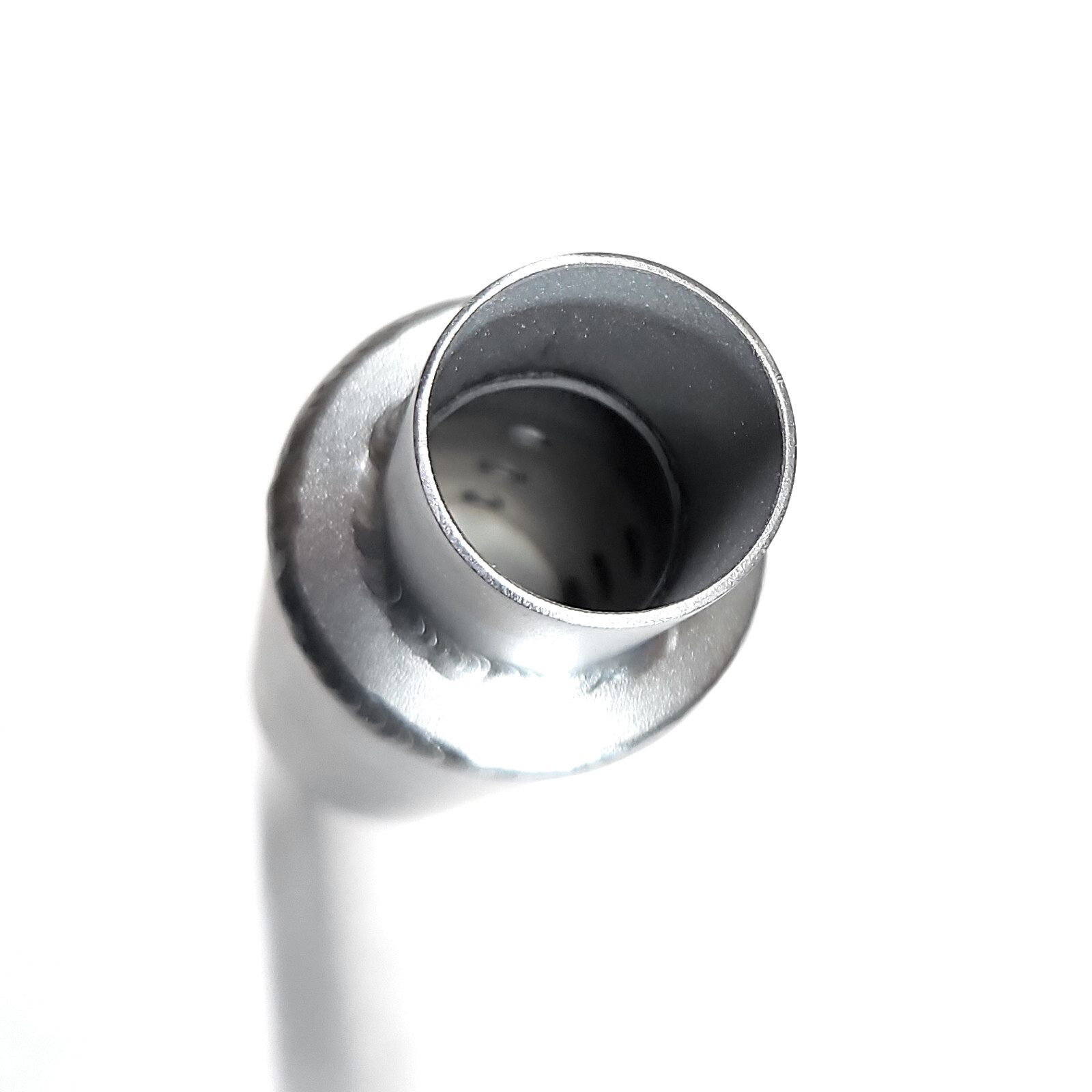 1" NPT thread Muffler 304 Stainless Steel 2" x 9" exhaust Flex tubig Compatible.