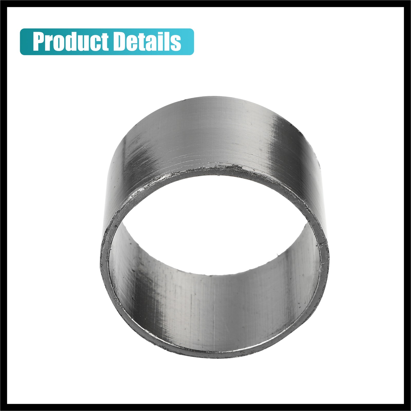 42mm ID 46mm OD Single Exhaust Muffler Pipe Gasket Graphite Seal Ring Connectors