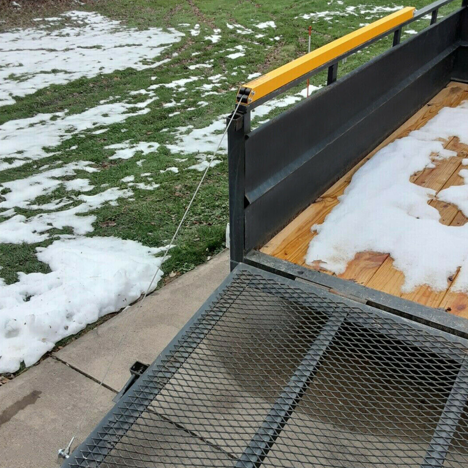 2 Sided Tailgate Utility Trailer Gate & Ramp Lift Assist System