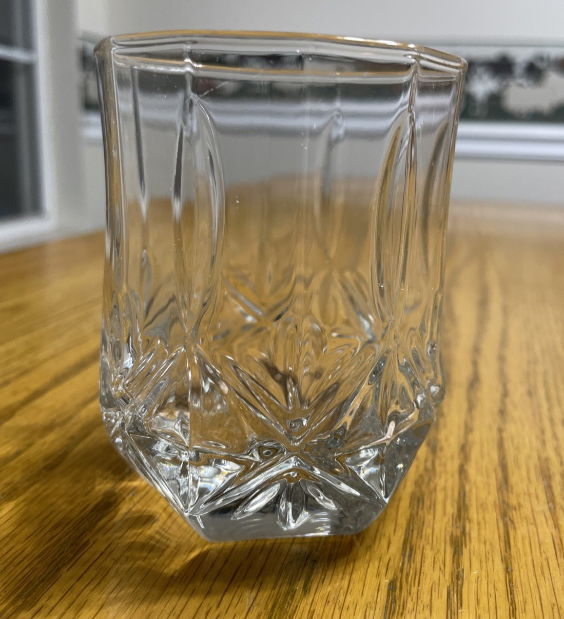 Cristal D'Arques Durand Brighton Old Fashioned Glass 10oz Highball Starburst VTG