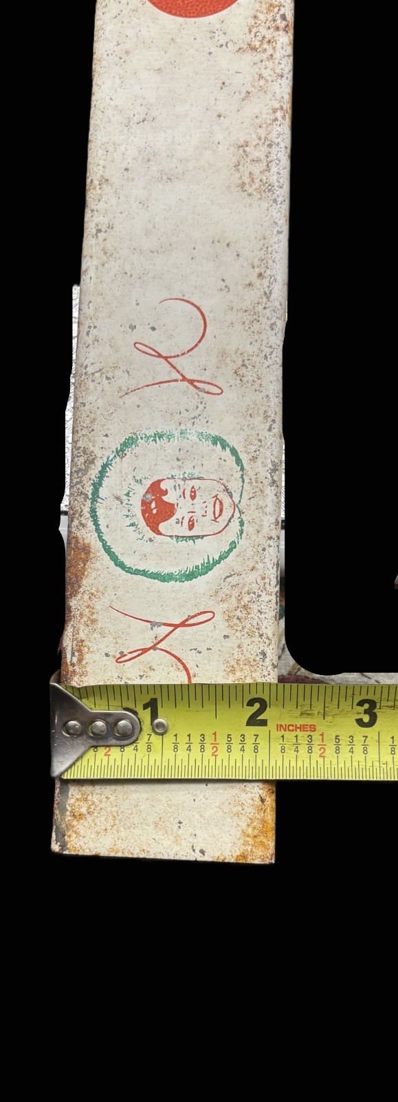 Vintage Original 1950's Metal Tin DOOR PUSH SIGN CLICQUOT CLUB Cola Soda 26.5"