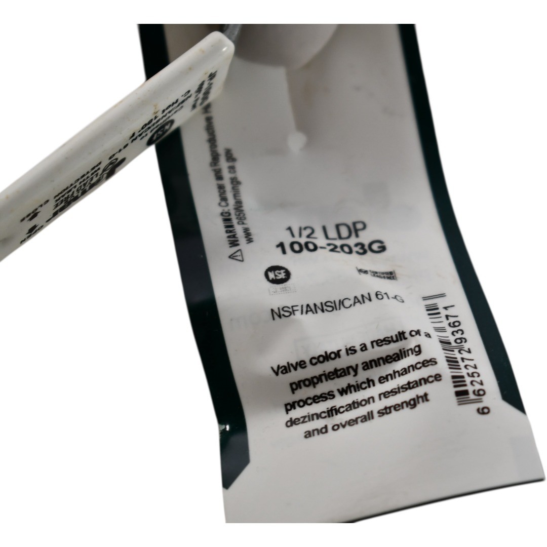 NEW Jomar Valve 100-203G JP-100G 1/2 Full Port Lead Free Brass Ball Valve Press