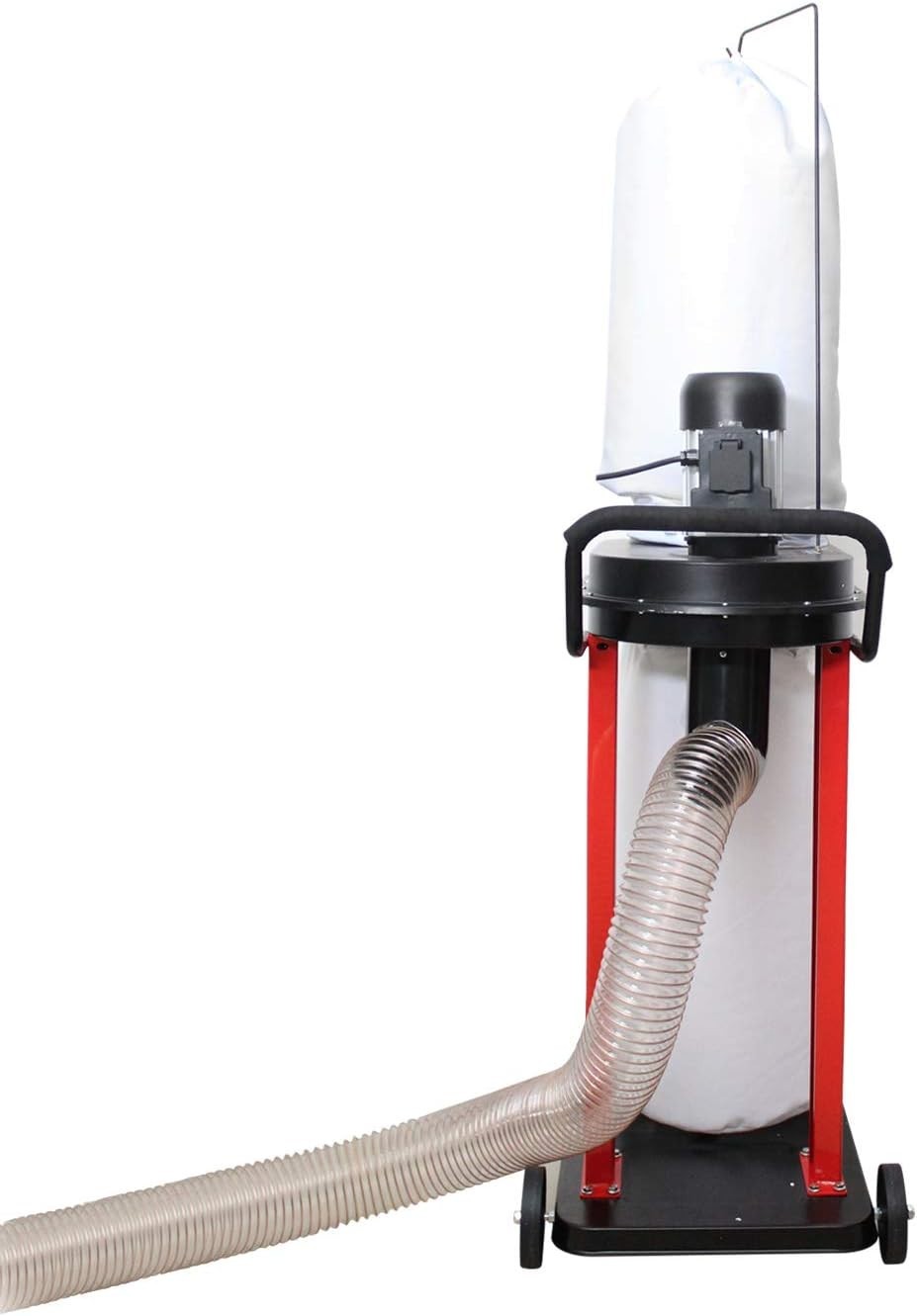 BUCKTOOL 1.2 HP Auto Start 750CFM Dust Collector with 3 Dust Collection Bag