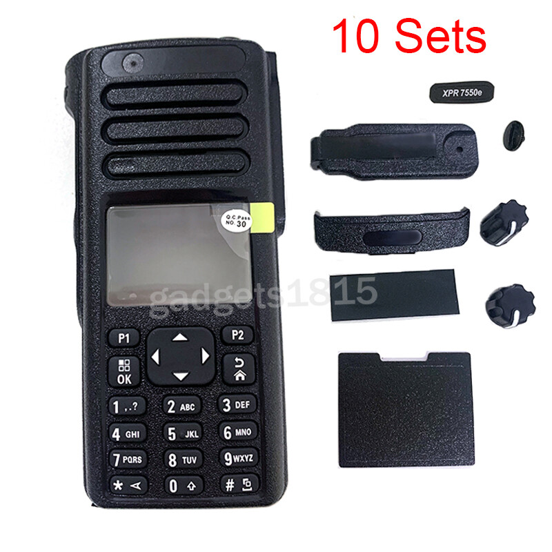 10 Lot XPR 7550e Replacement Repair Housing Case Cover With Speaker for XPR7550e