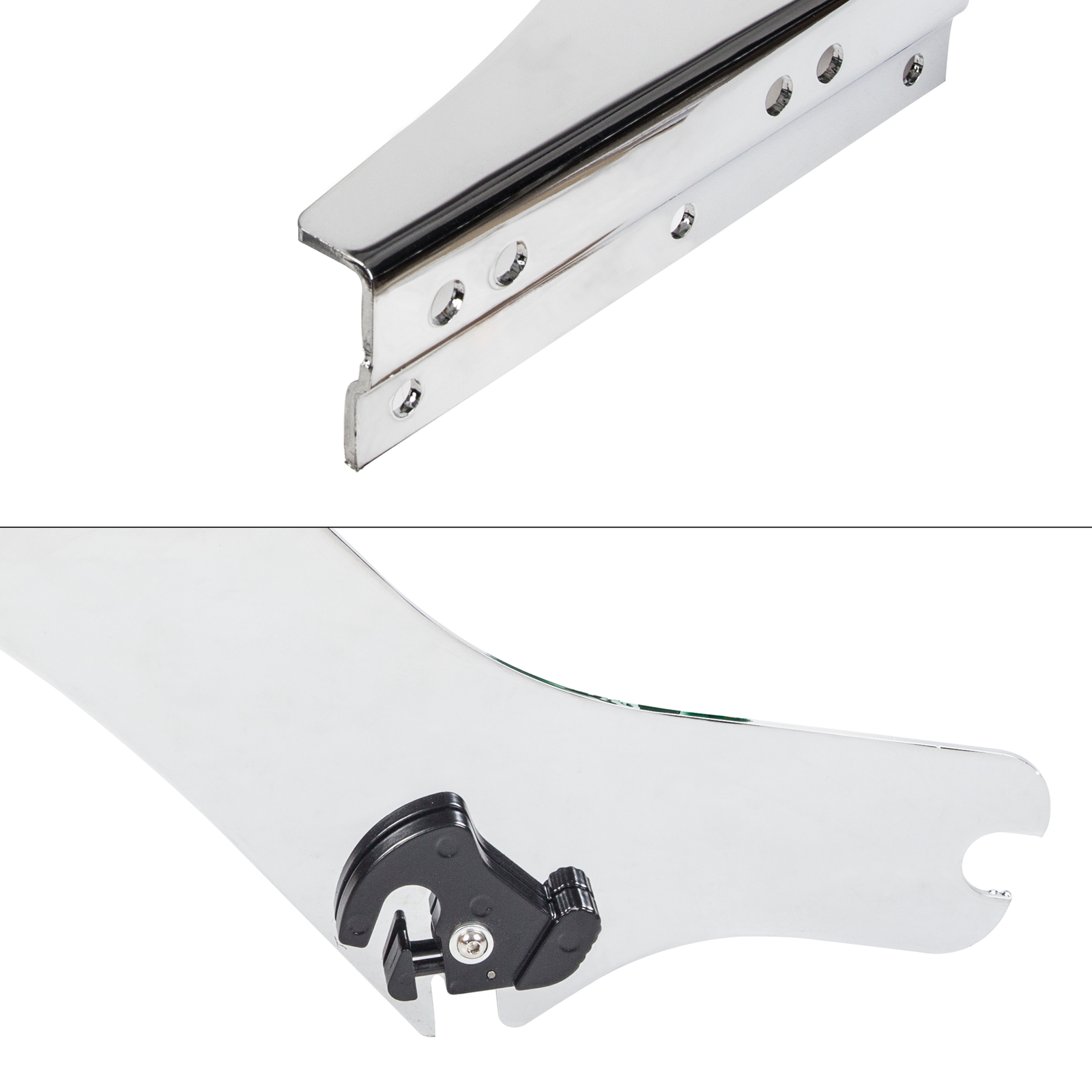 5.5'' Razor Tour Pack Trunk Pad Mount Rack For Harley Road Glide 1997-2008 Pak