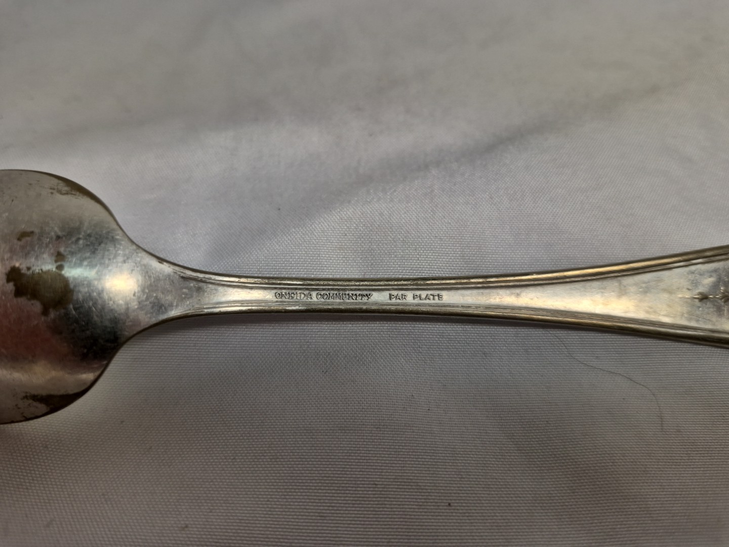 ANTIQUE Vintage Souvenir Spoon 6" ONEIDA COMMUNITY - MARY PICKFORD PAR PLATE