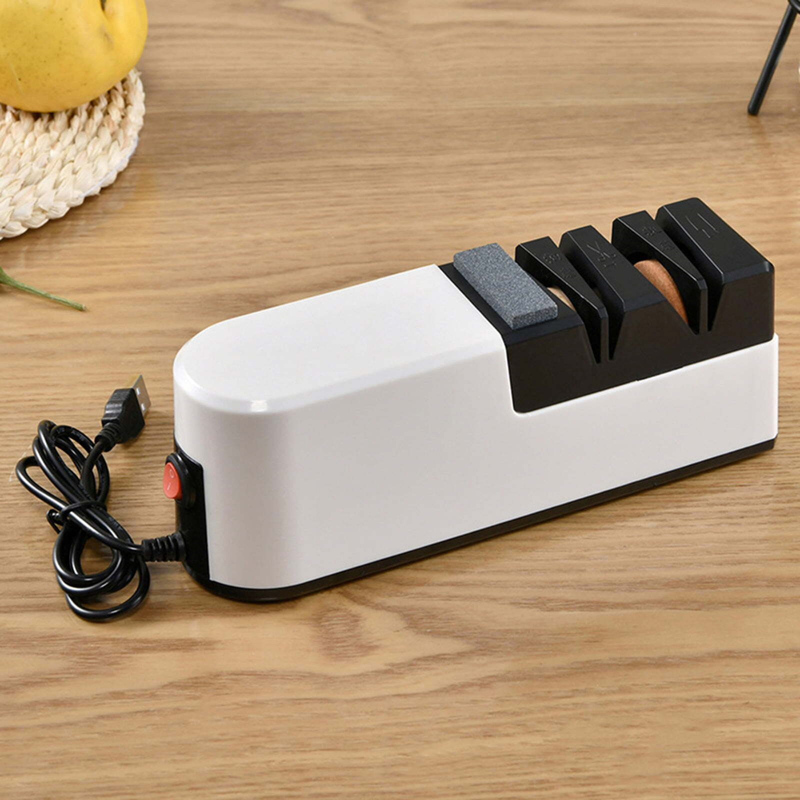 Electric Knife Sharpener Professional Kitchen Sharpening Stone Grinder knives