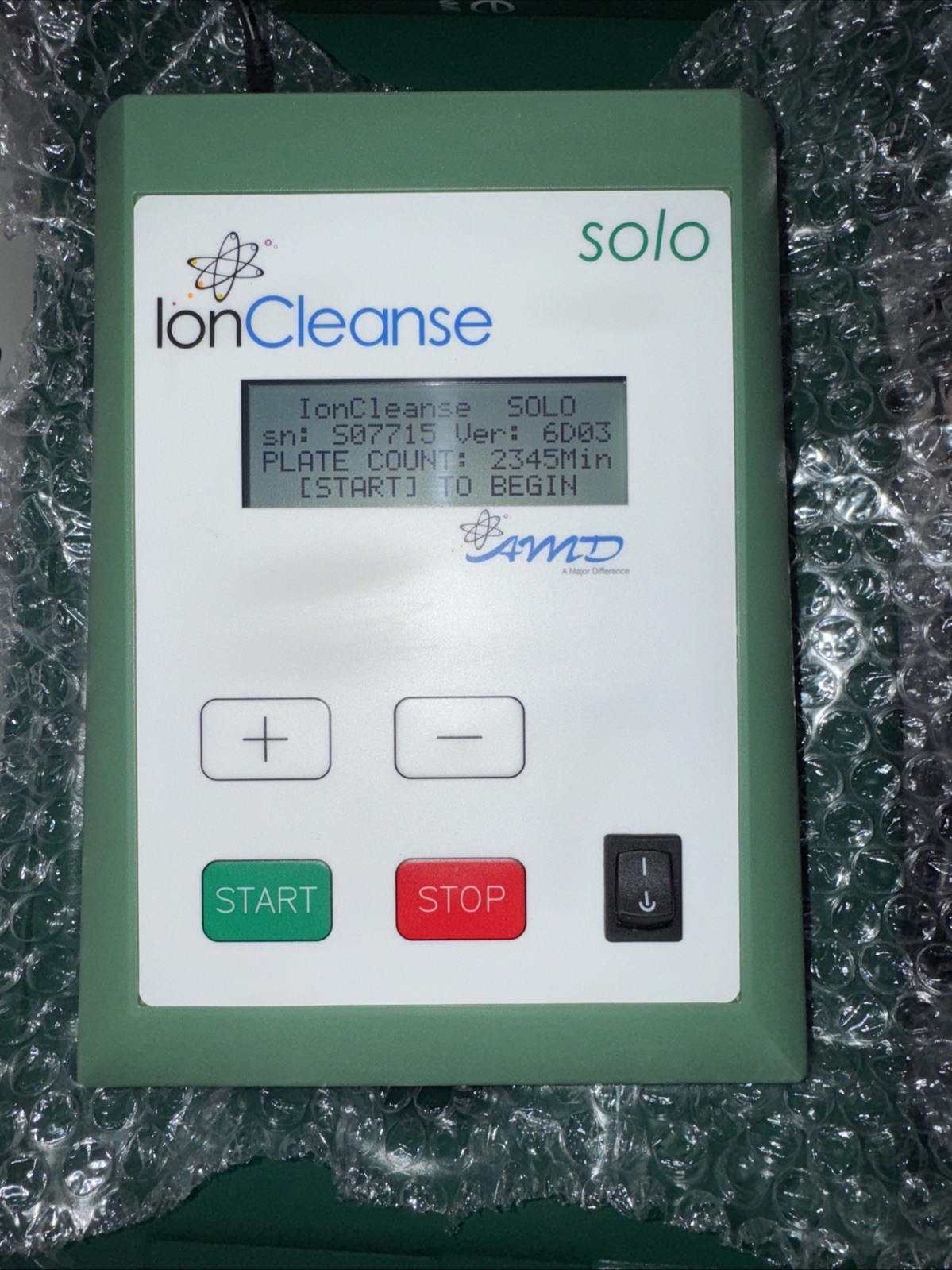 IonCleanse Solo by AMD - Professional Foot Detox System - Exc. Condition