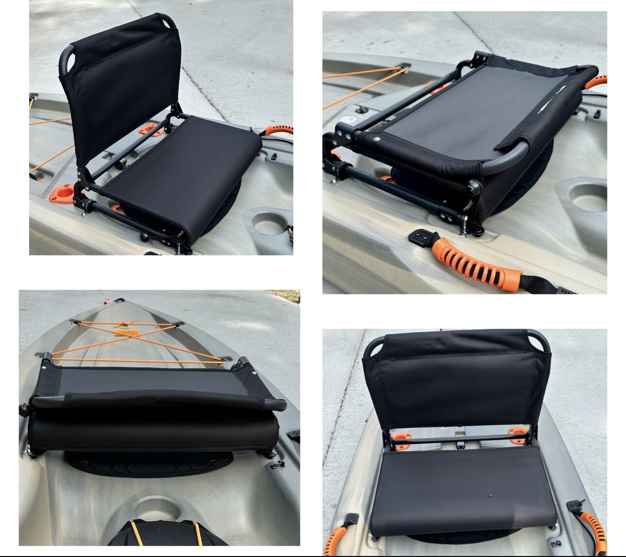 Lifetime Kayak Seat Upgrade Kit for Tahoma Tamarack Tioga Spitfire Kenai +More