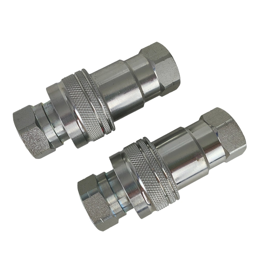 2Sets Ball For Pioneer Style 1/2" NPT Hydraulic Coupler Quick Connect Coupling