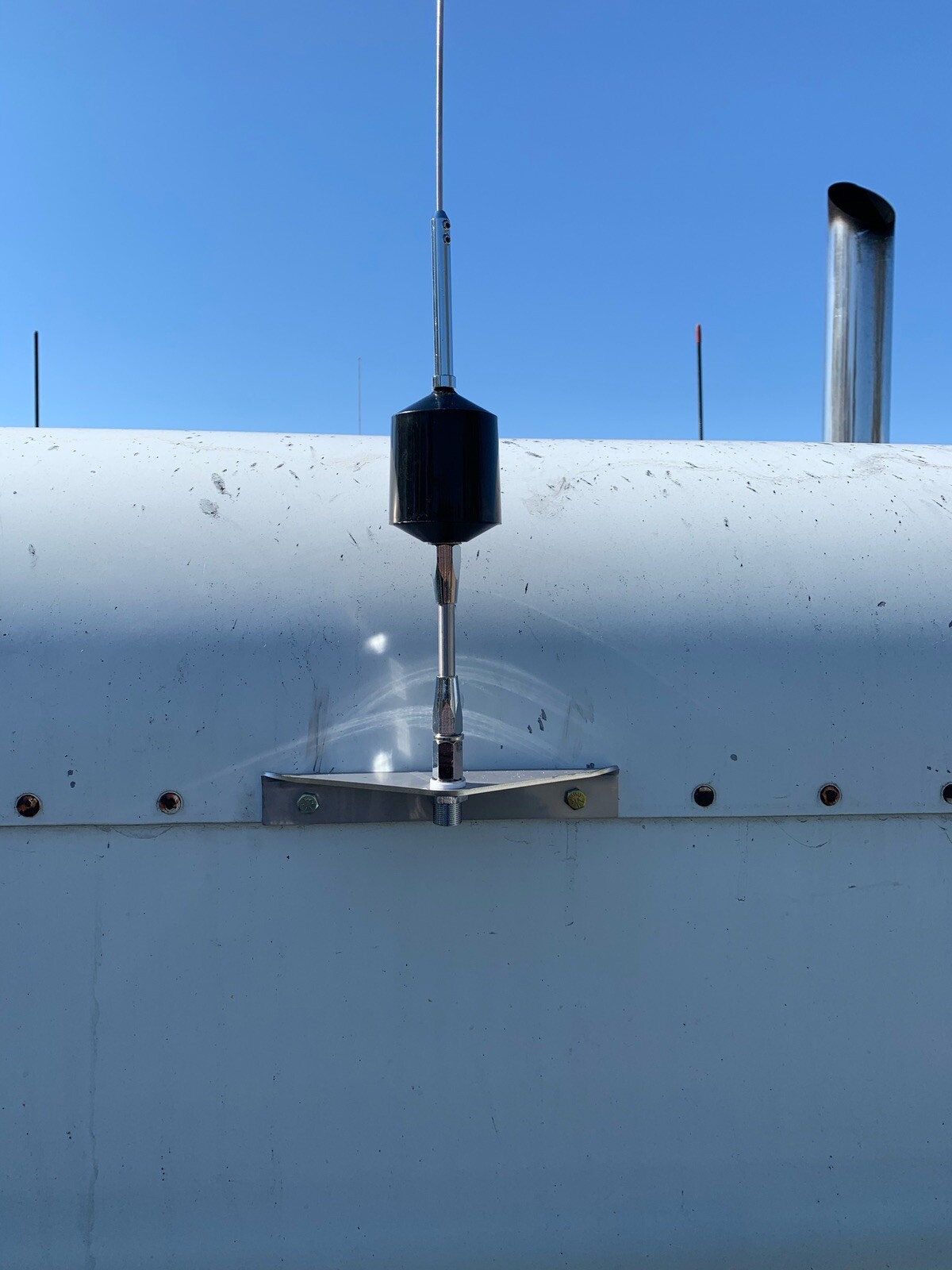 Peterbilt Bunk Mounted CB Antenna Bracket