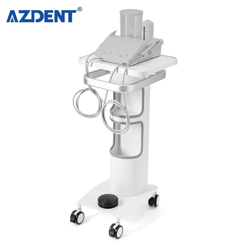 Dental Trolley Intraoral Scanner Cart Mobile Rolling Serving Cart 3 Layer Single