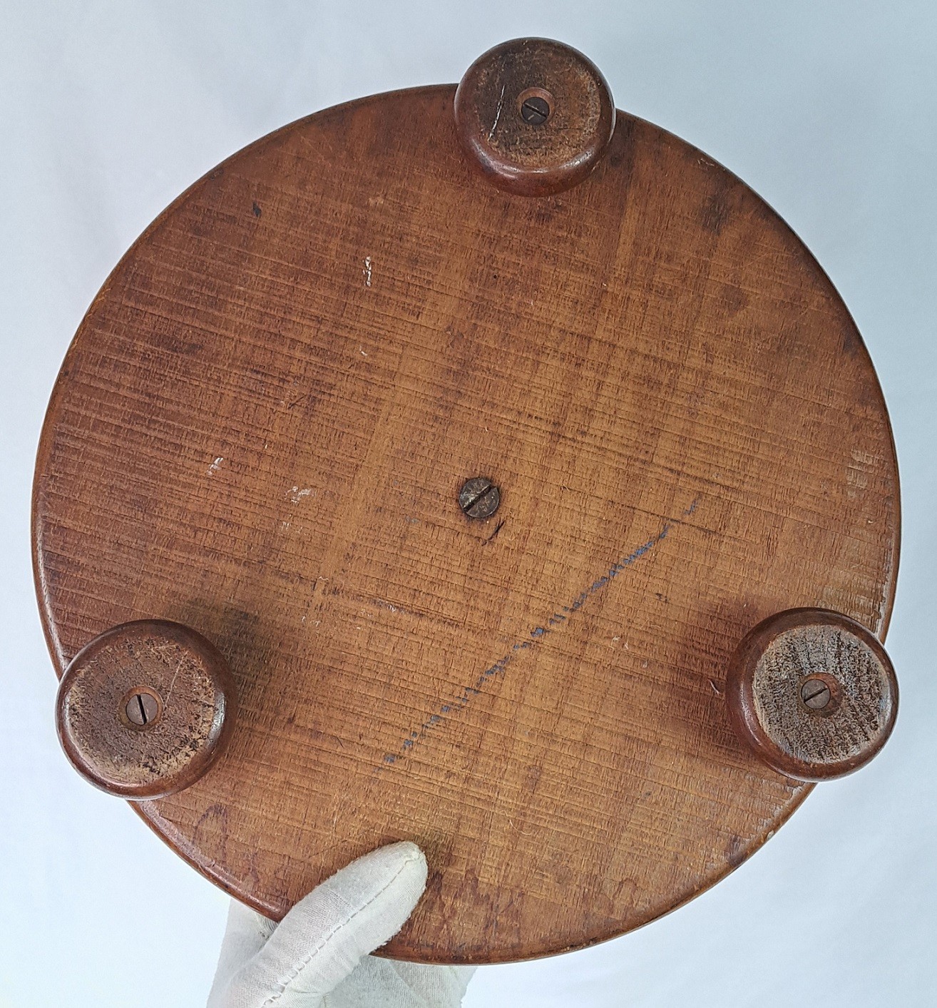 Antique Victorian Footstool Beaded Floral Needlework Tapestry Upholstery Ottoman