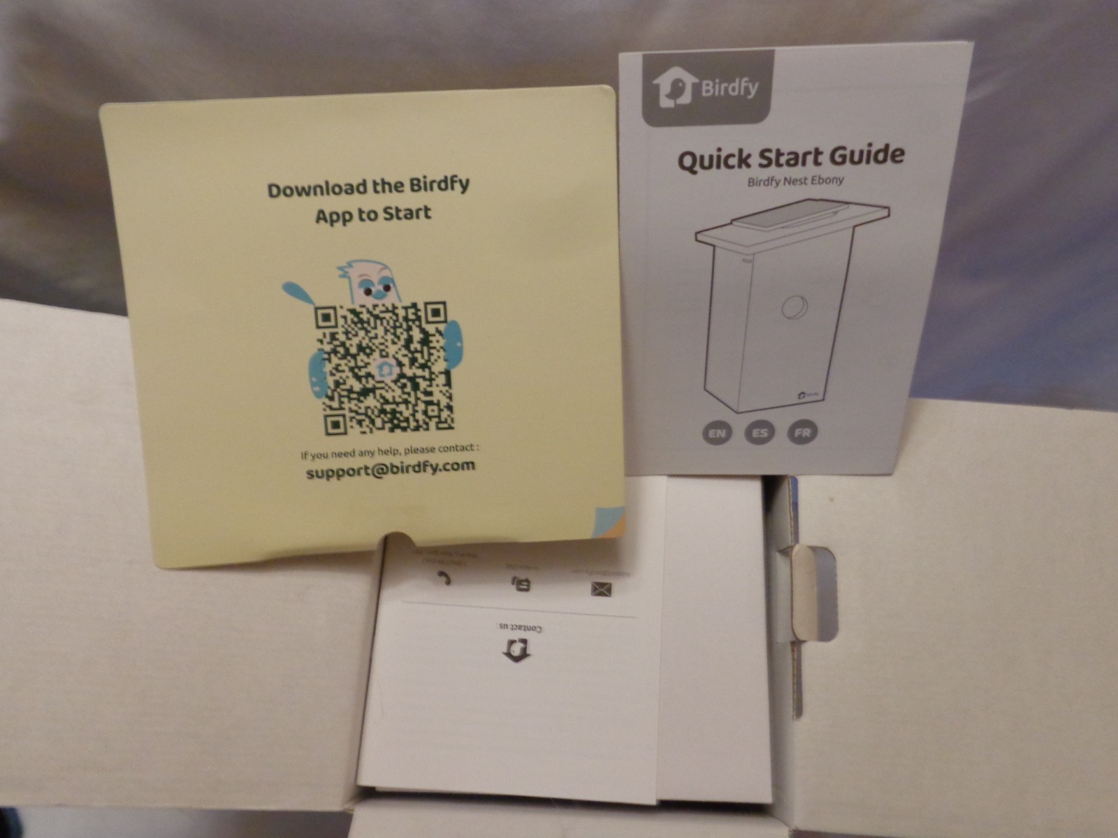 Birdfy Smart Birdhouse, New, Solar Powered, Waterproof, Camera