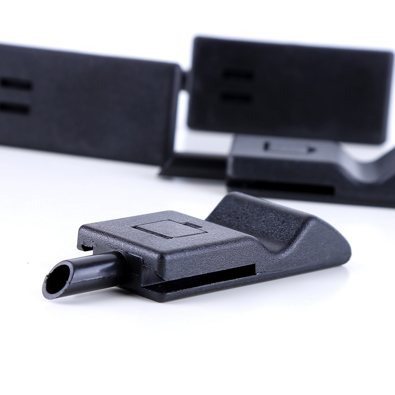 15844616 Door Lock Knobs Front/Rear Ebony For Chevy/GMC Silverado/Sierra 07-2013