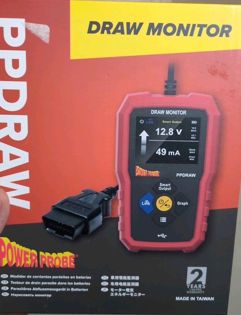 Power Probe Ppdraw Parasitic Draw Tester Automotive Electrical Diagnostic