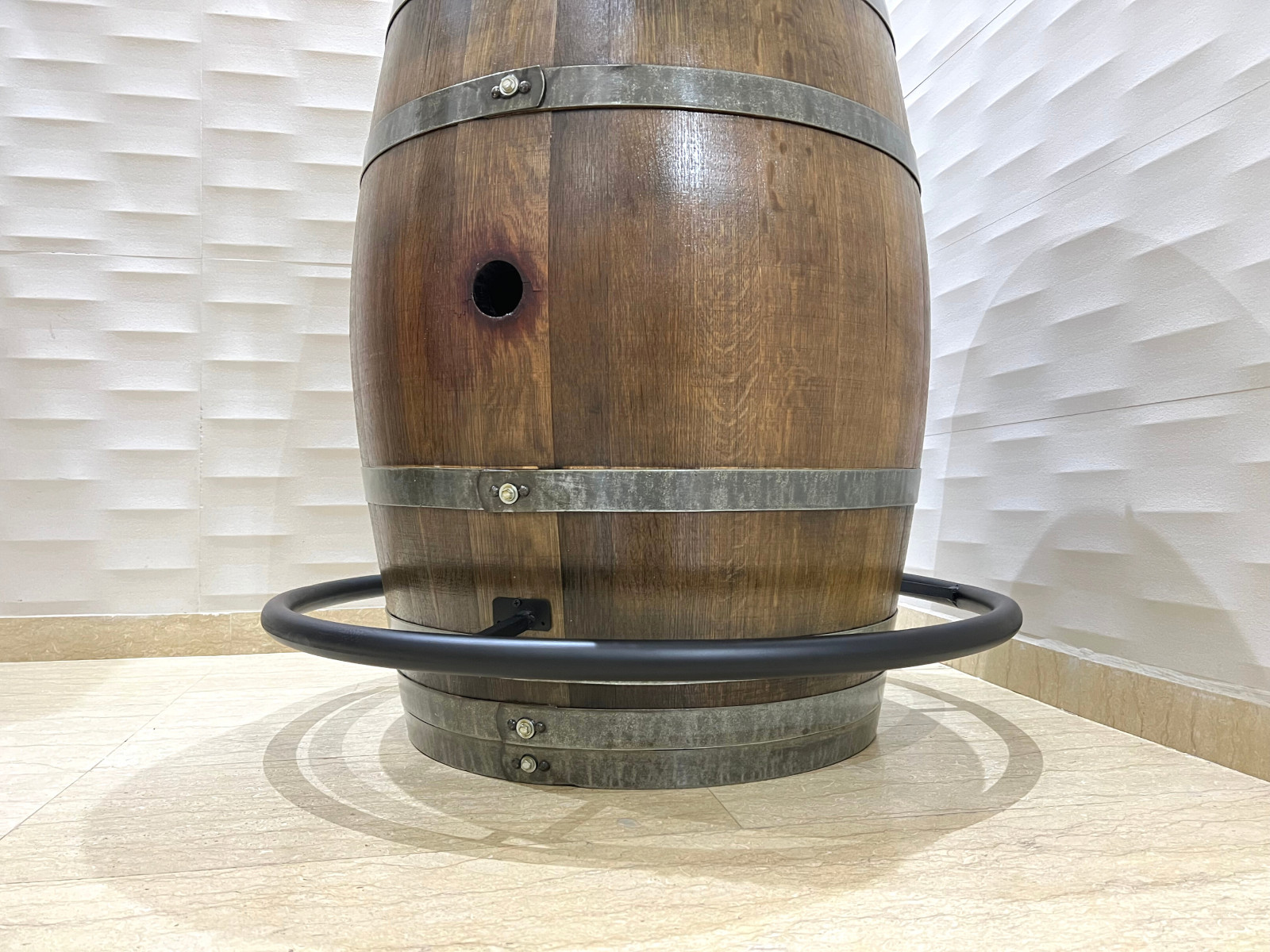 Barrel Foot Rail (Wine, Whiskey, Bourbon)