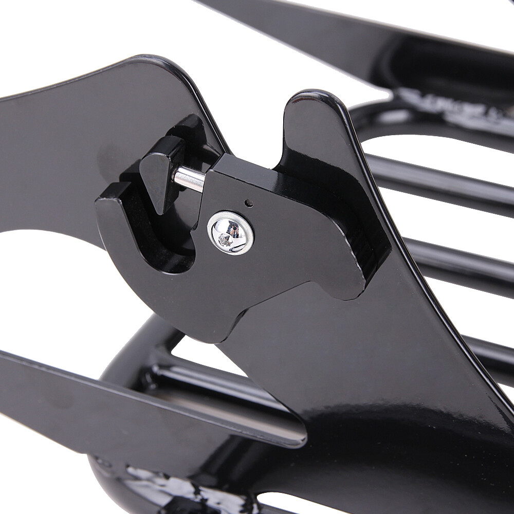 Detachable 2-Up Luggage Rack For Harley Touring Road King Street Glide 2009-2024