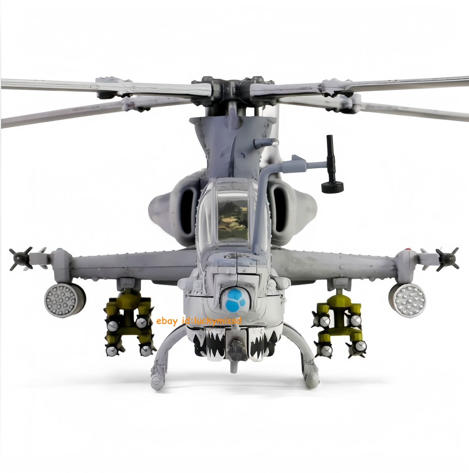 1/72 USMC Bell AH-1Z 'Viper' Helicopter Static Model Plane New Collection Gift