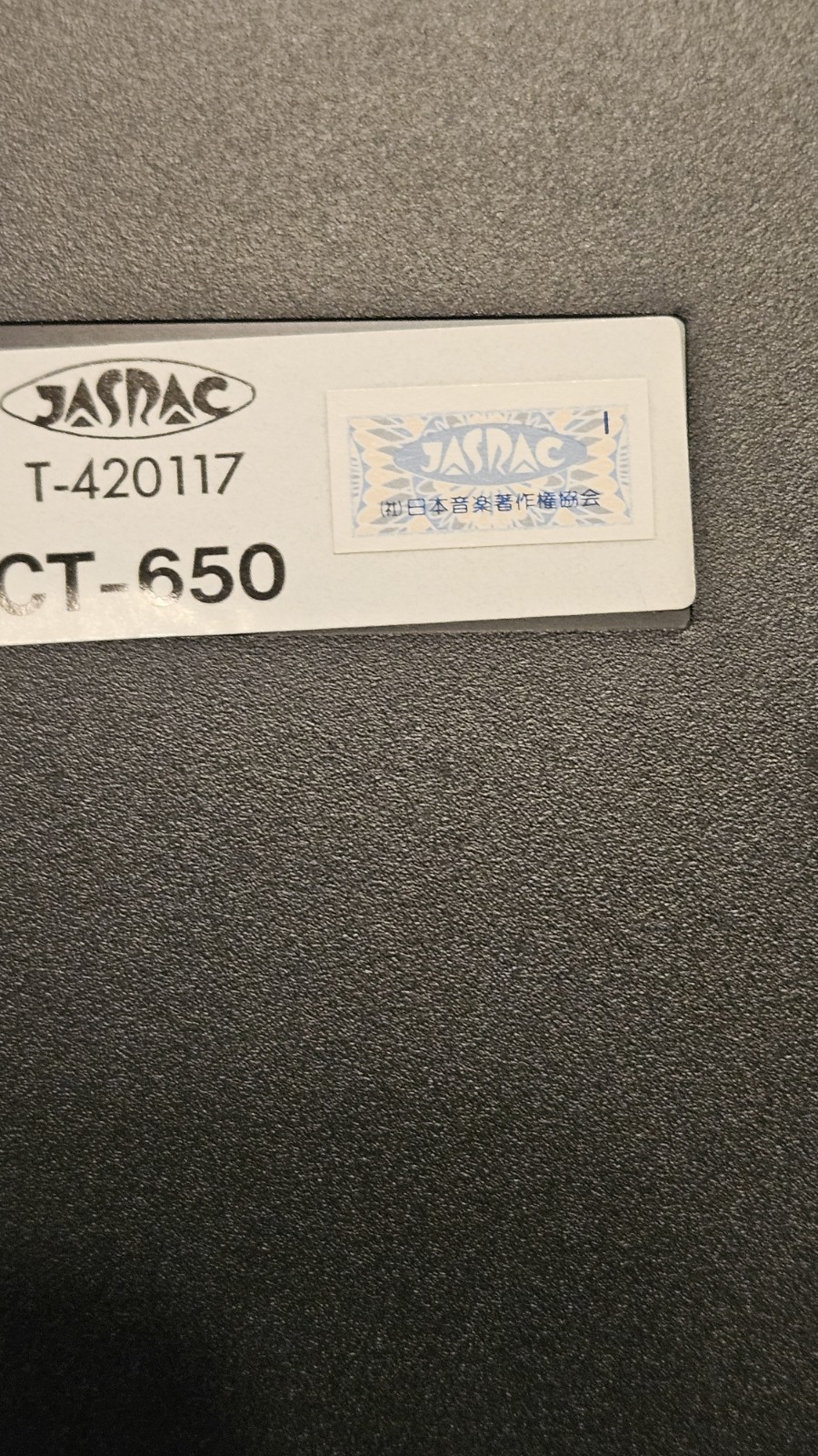 Vintage Casio CT-650 Tone Bank 61-Key Keyboard Tested Working 465 Sounds Retro