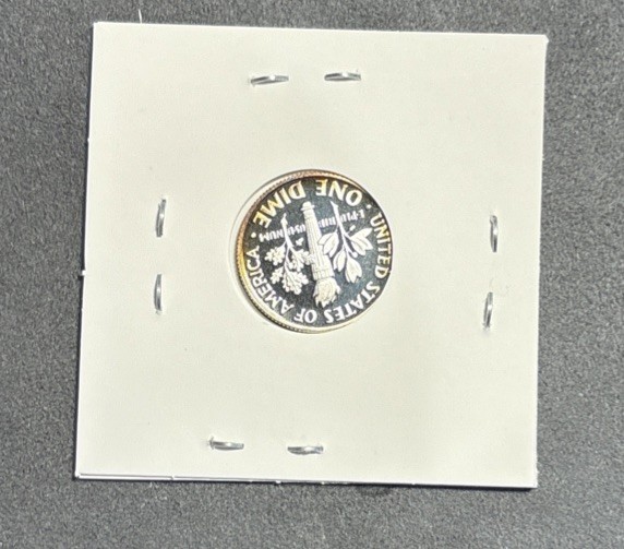 2024 S Roosevelt Silver Proof Dime 10c US Coin Ten Cents 99.9% Silver 0.999 .999