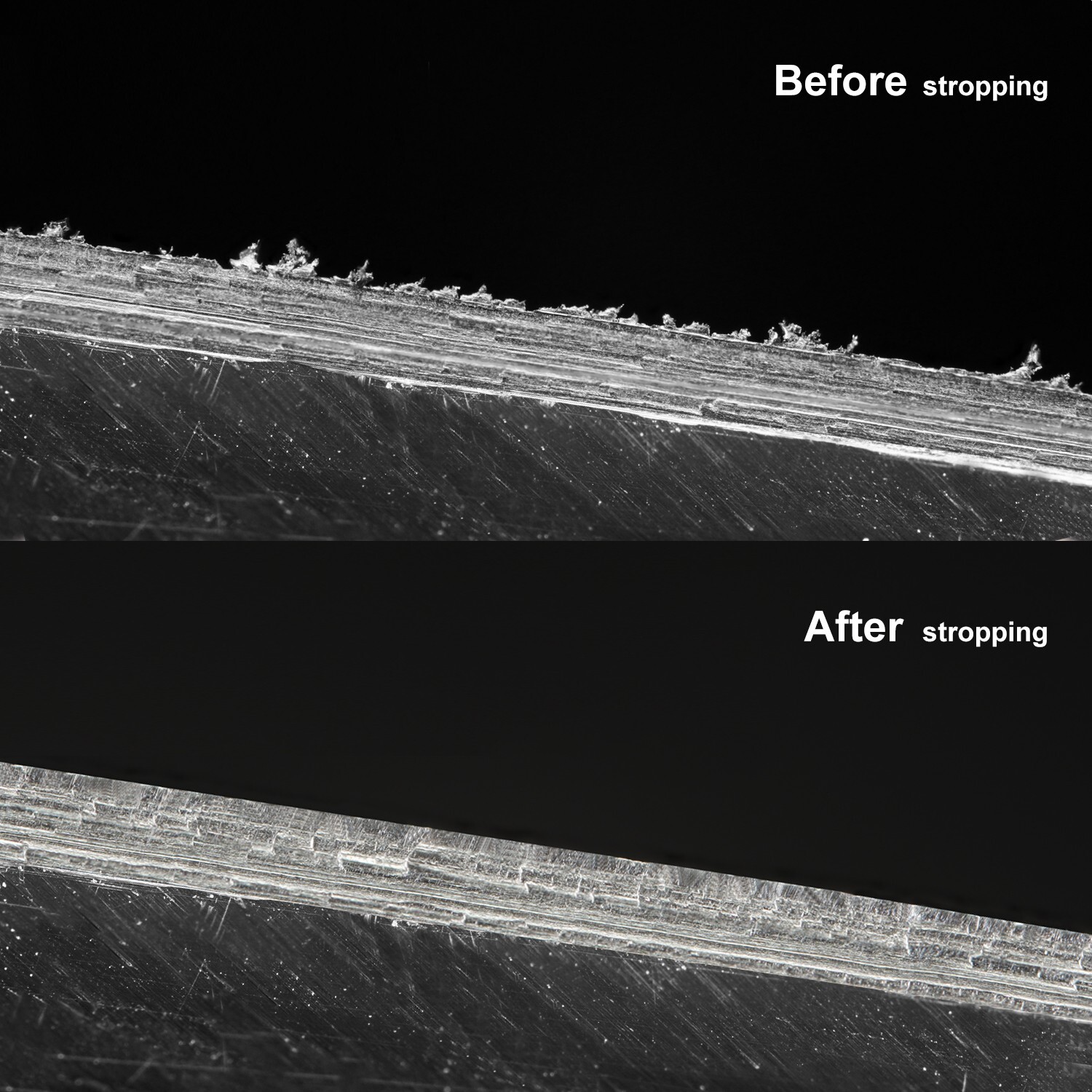 SHARPAL 8"x3" Honing Leather Strop with 2 Oz. Polishing Compound & Angle Guide