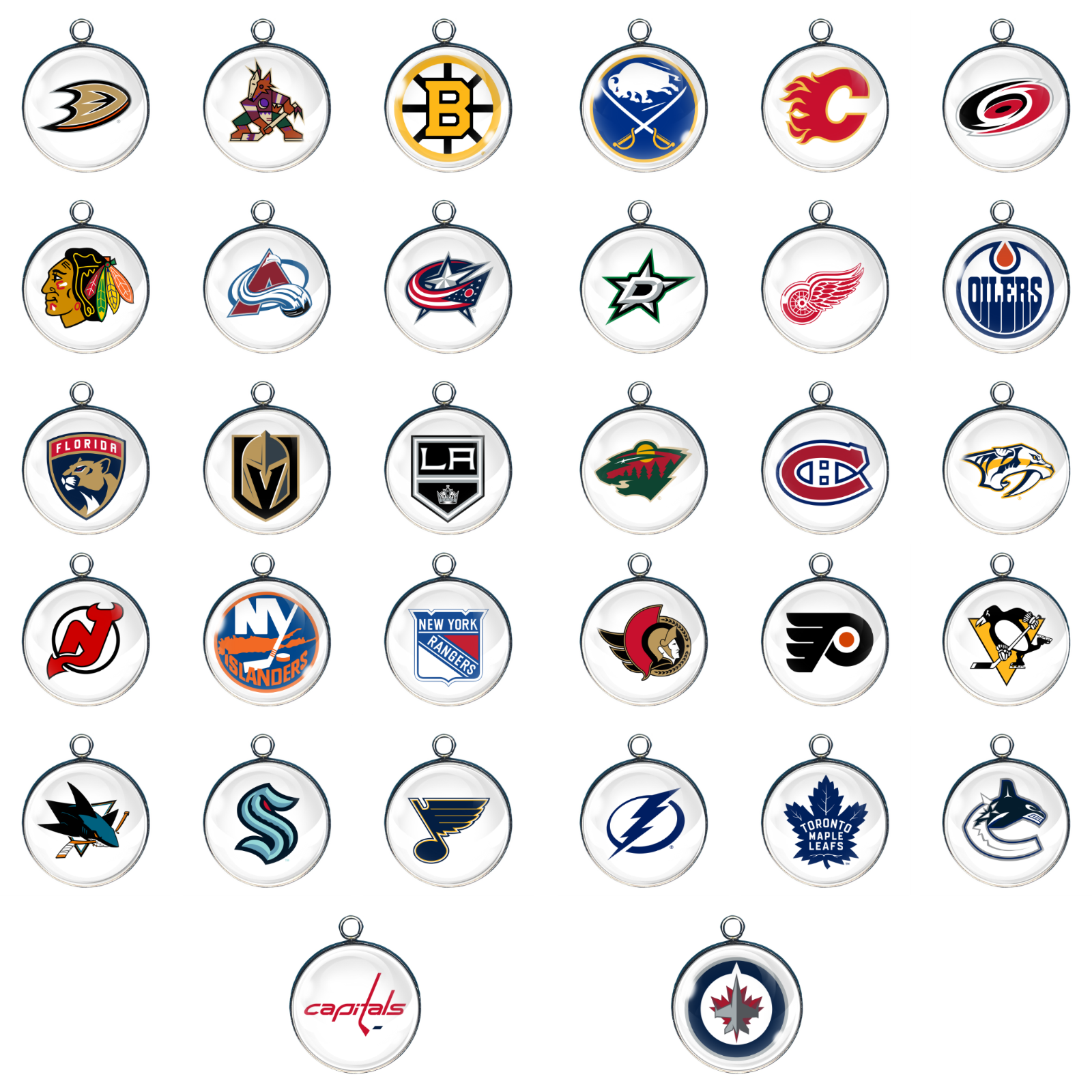 Hockey Charms, Jewelry Making Charms