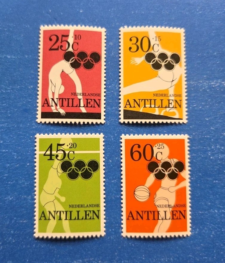 Netherlands Antilles Stamps, Scott B174-B177 MNH