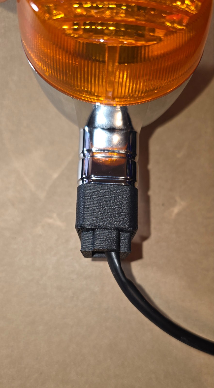 Ducati Sport Classic 1000 S Right Left Turn Signal 3D printed brackets