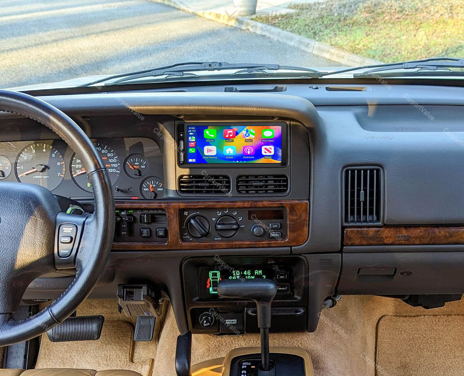 Car Stereo Radio For Jeep Grand Cherokee 1993-1998 ZJ Apple Carplay Android 15